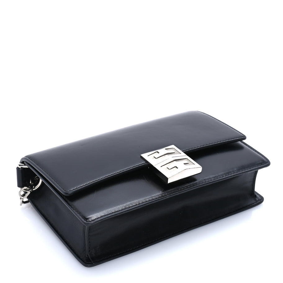Givenchy Calfskin Small 4G Chain Shoulder Bag  Black Image 6