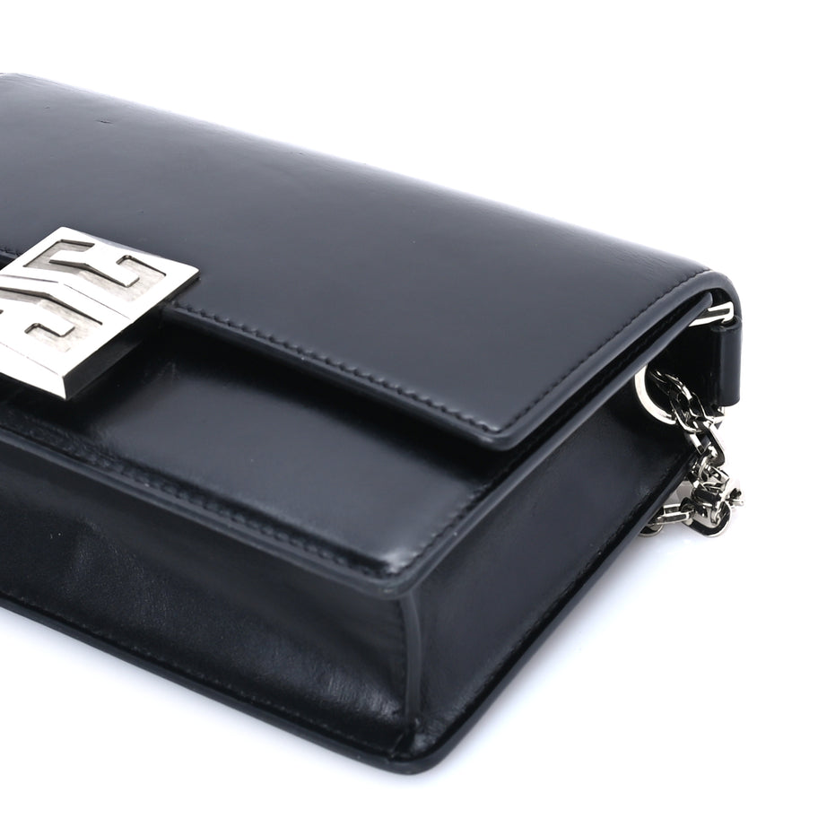 Givenchy Calfskin Small 4G Chain Shoulder Bag  Black Image 7