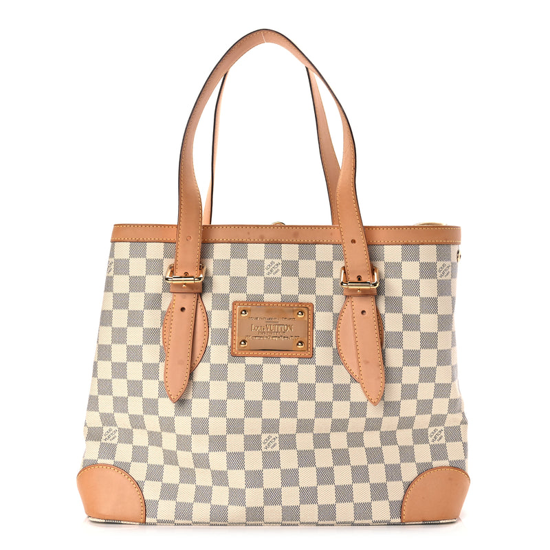  Louis Vuitton Damier Azur Hampstead MM