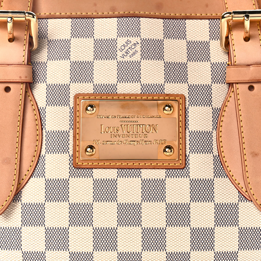 Louis Vuitton Damier Azur Hampstead MM Image 6