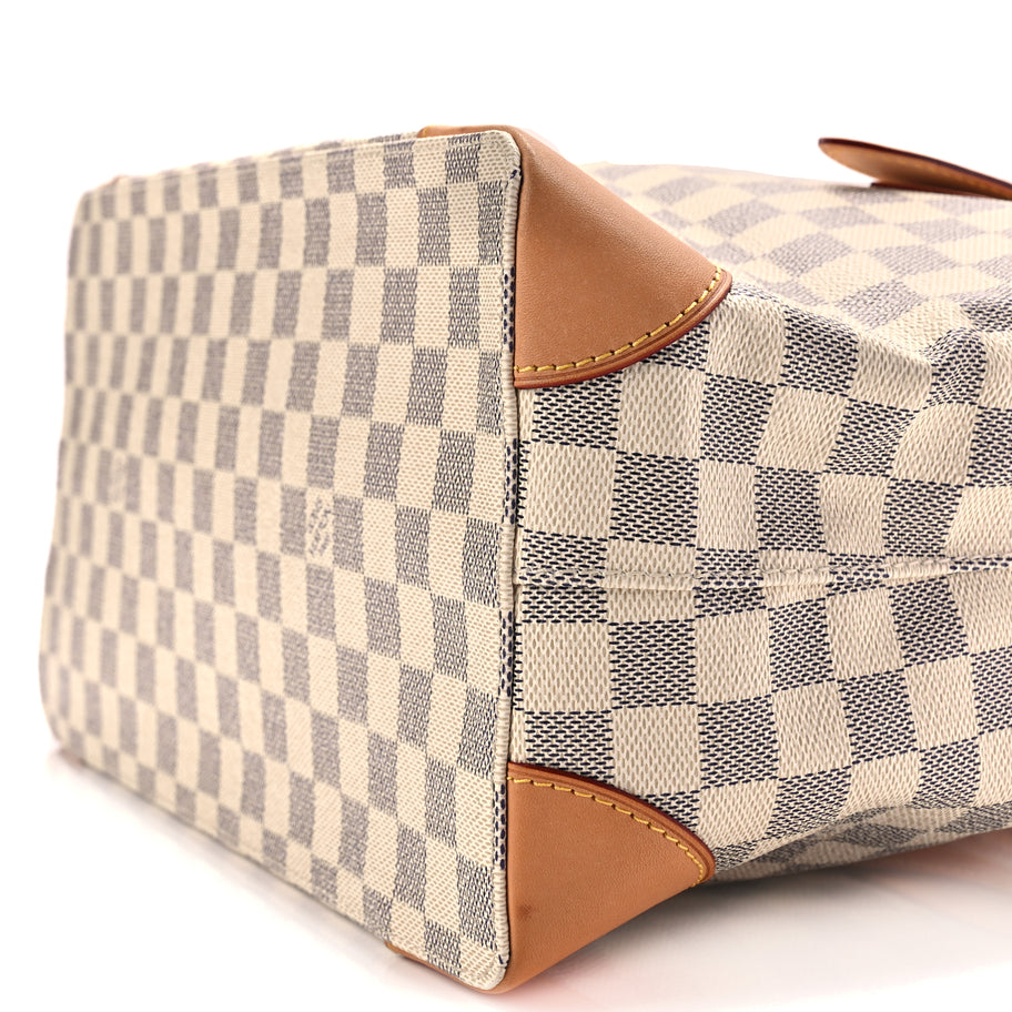 Louis Vuitton Damier Azur Hampstead MM Image 8