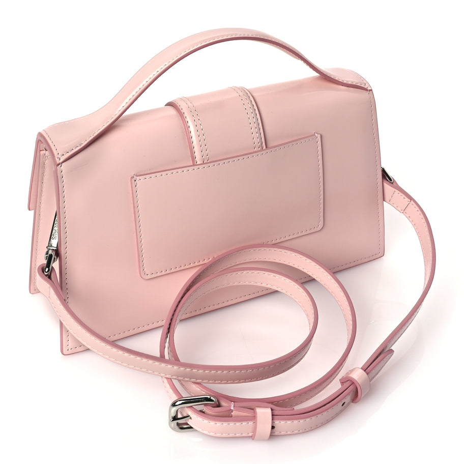 Jacquemus Glazed Calfskin Le Grand Bambino Pink Image 2