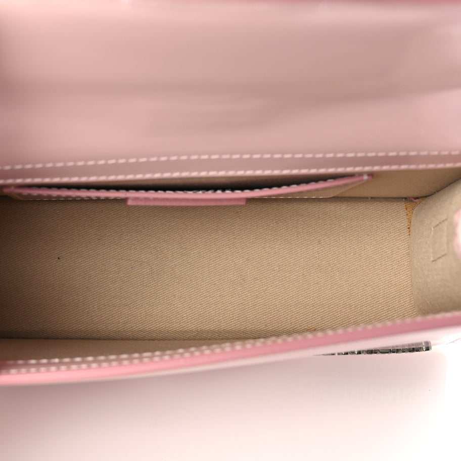Jacquemus Glazed Calfskin Le Grand Bambino Pink Image 4
