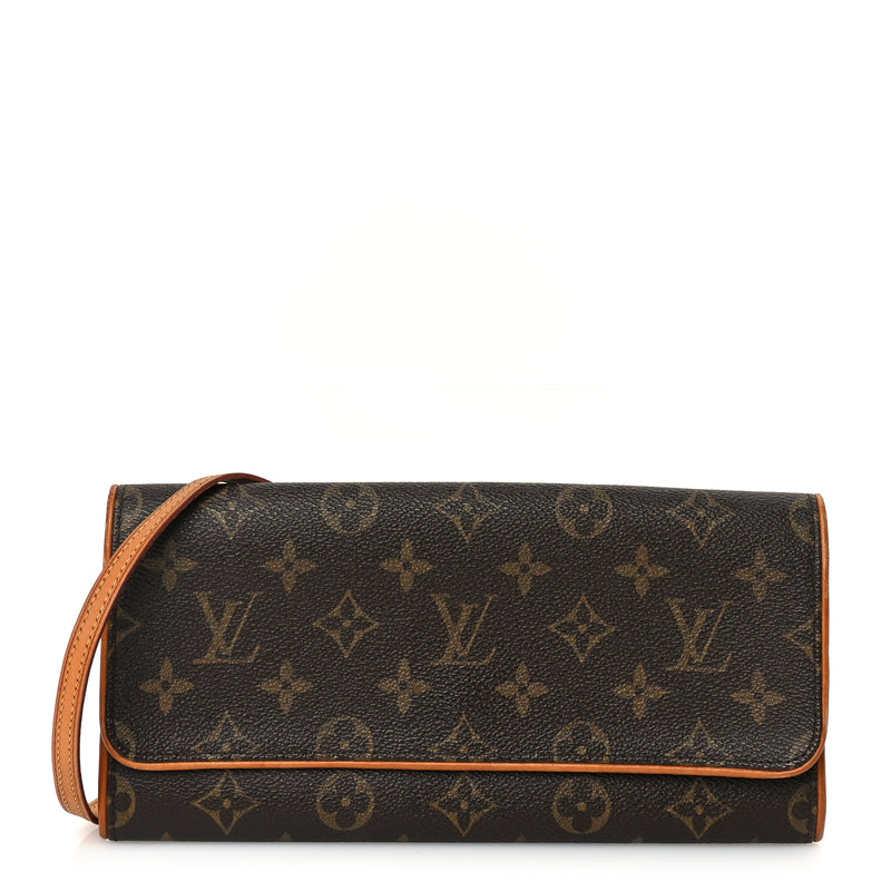  Louis Vuitton Monogram Pochette Twin GM