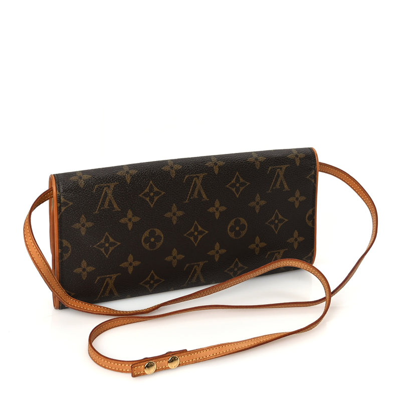  Louis Vuitton Monogram Pochette Twin GM