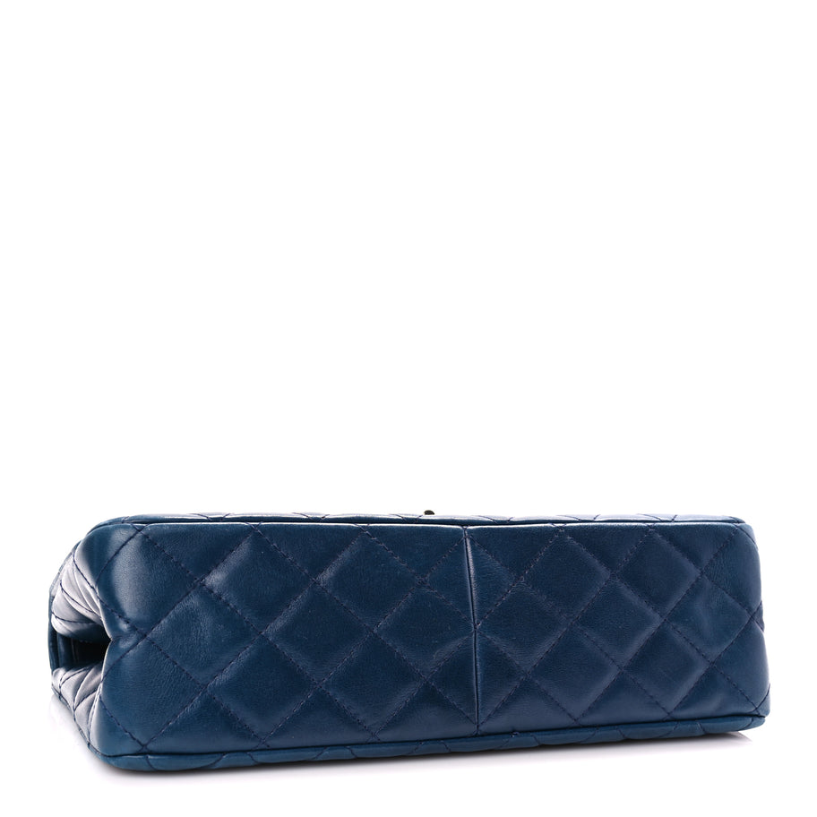 Chanel Lambskin Quilted 2.55 Reissue 226 Flap Blue Image 3