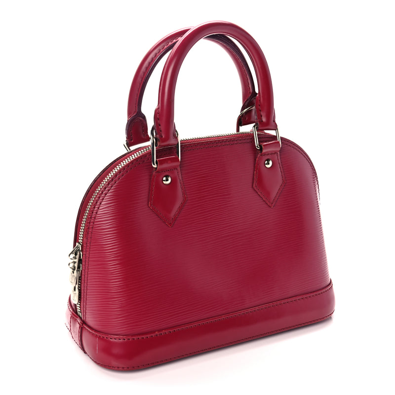  Louis Vuitton Epi Alma BB Fuchsia