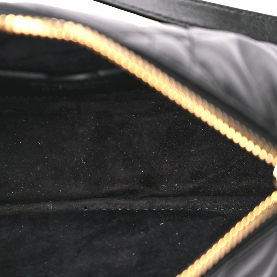 Christian Dior Lambskin Cannage Small Dior Vibe Hobo Bag Black Image 4