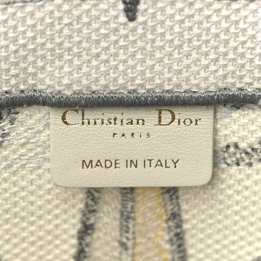 Christian Dior Canvas Embroidered Large Rêve d'Infini Book Tote Multicolor Image 5