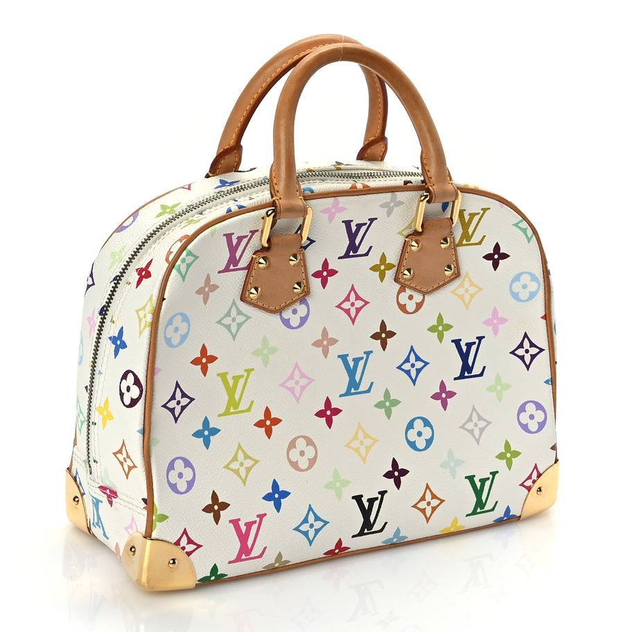 Louis Vuitton Monogram Multicolor Trouville White Image 2
