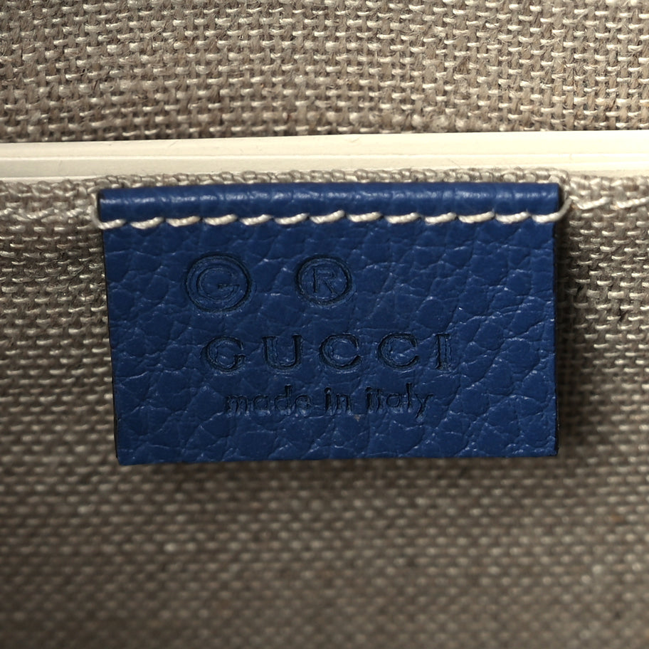 Gucci Dollar Calfskin Small Interlocking G Shoulder Bag  Caspian Image 5