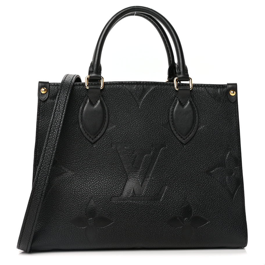 Louis Vuitton Empreinte Monogram Giant Onthego PM  Black Image 1