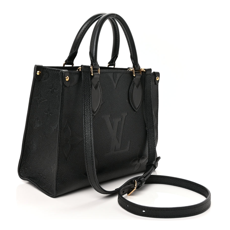 Louis Vuitton Empreinte Monogram Giant Onthego PM  Black Image 2