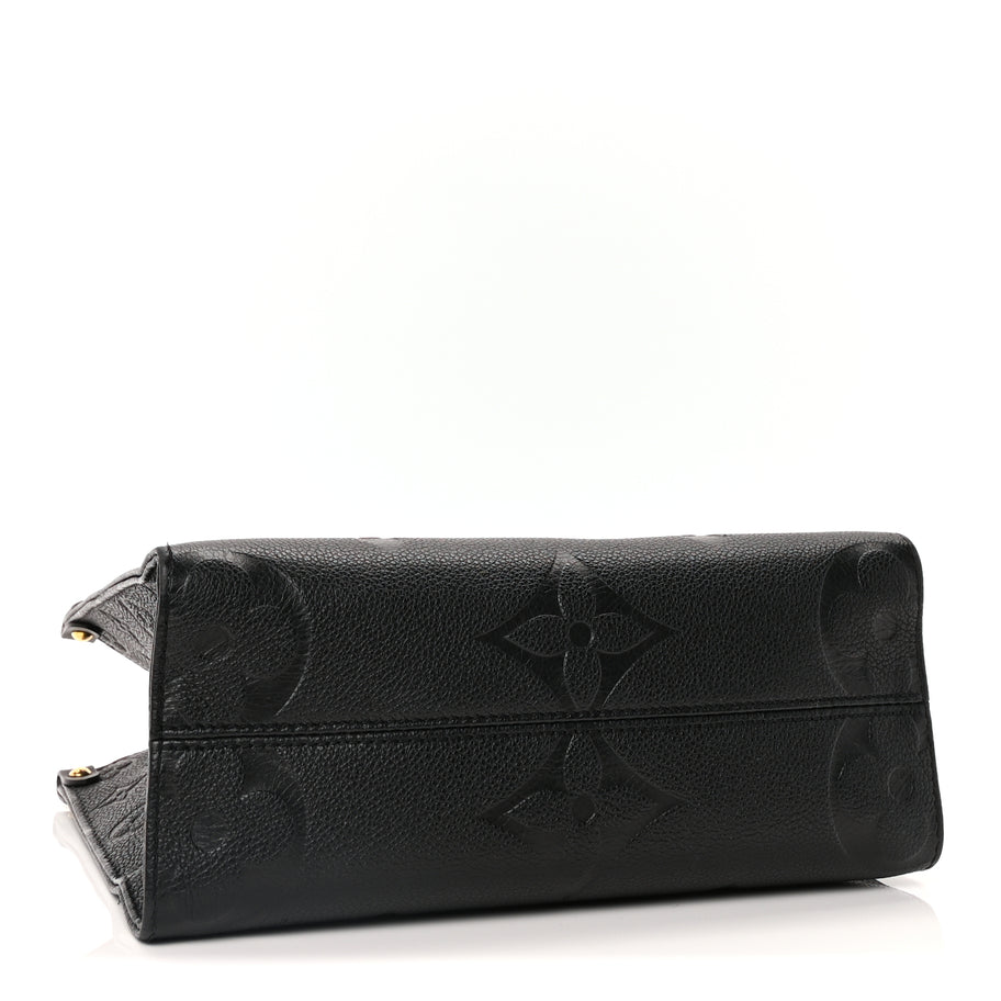 Louis Vuitton Empreinte Monogram Giant Onthego PM  Black Image 3