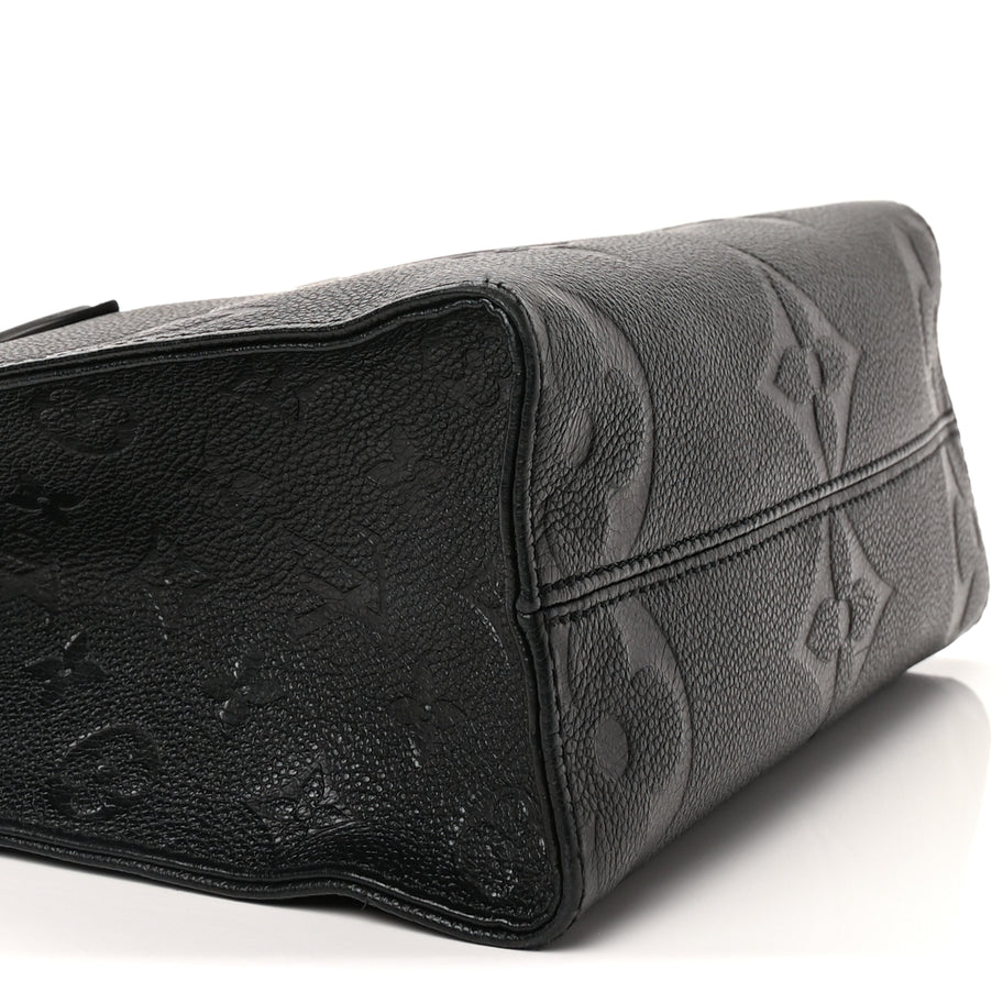 Louis Vuitton Empreinte Monogram Giant Onthego PM  Black Image 7
