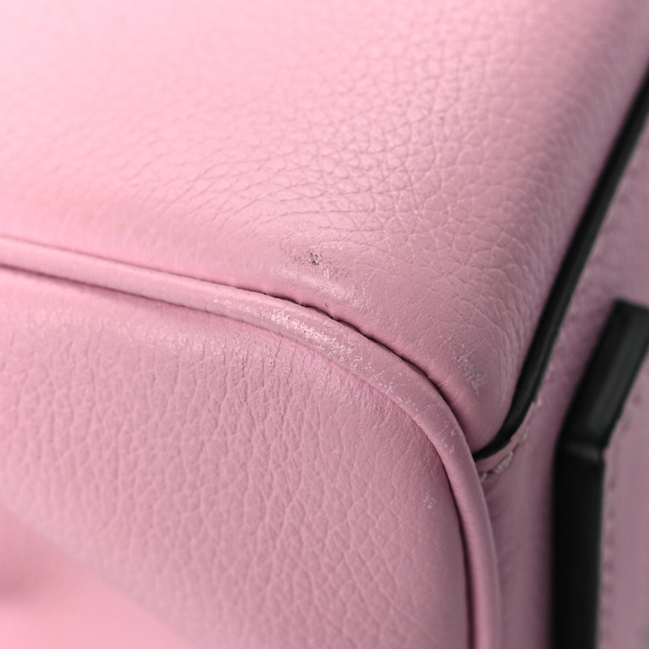 Versace Calfskin Whipstitch La Medusa Top Handle Handbag English Rose English Rose Image 11