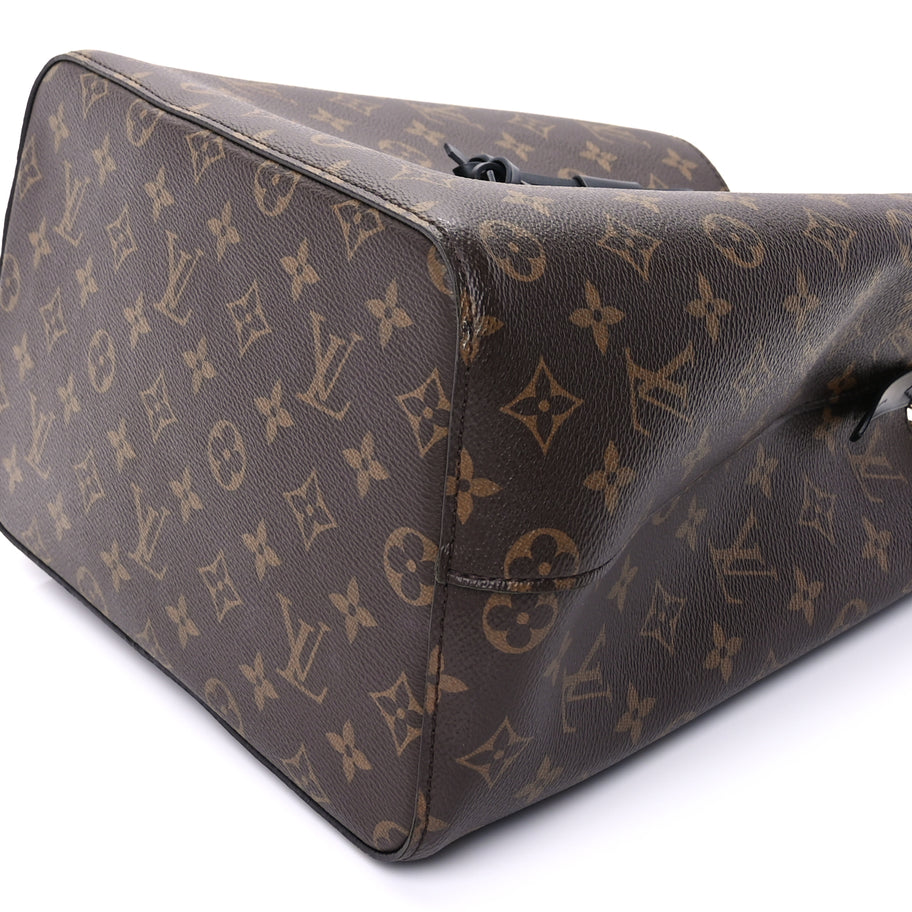 Louis Vuitton Monogram Neonoe MM  Black Image 8