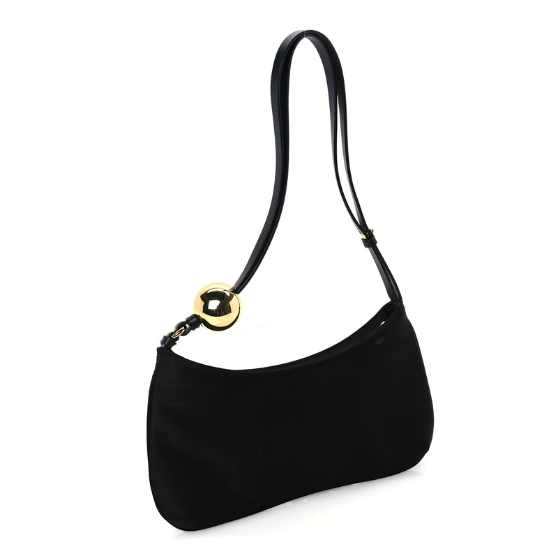  Jacquemus Taffeta Le Bisou Perle Black