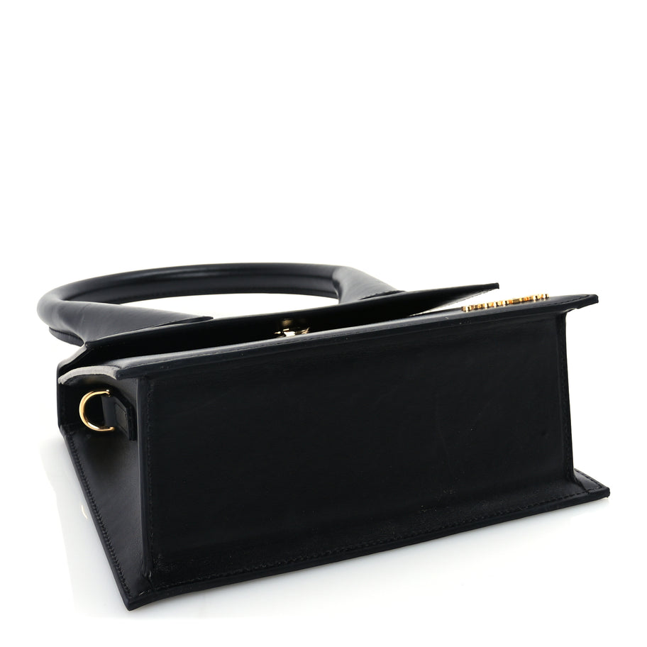 Jacquemus Smooth Calfskin Le Grand Chiquito  Black Image 3