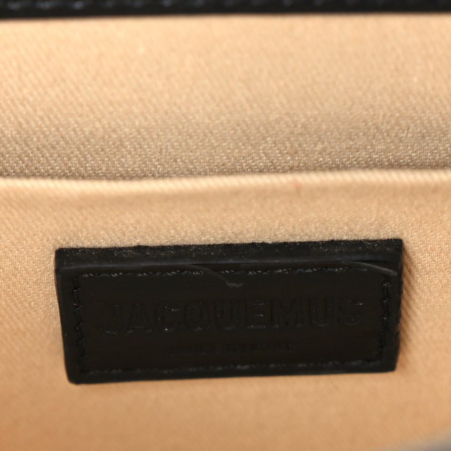 Jacquemus Smooth Calfskin Le Grand Chiquito  Black Image 5