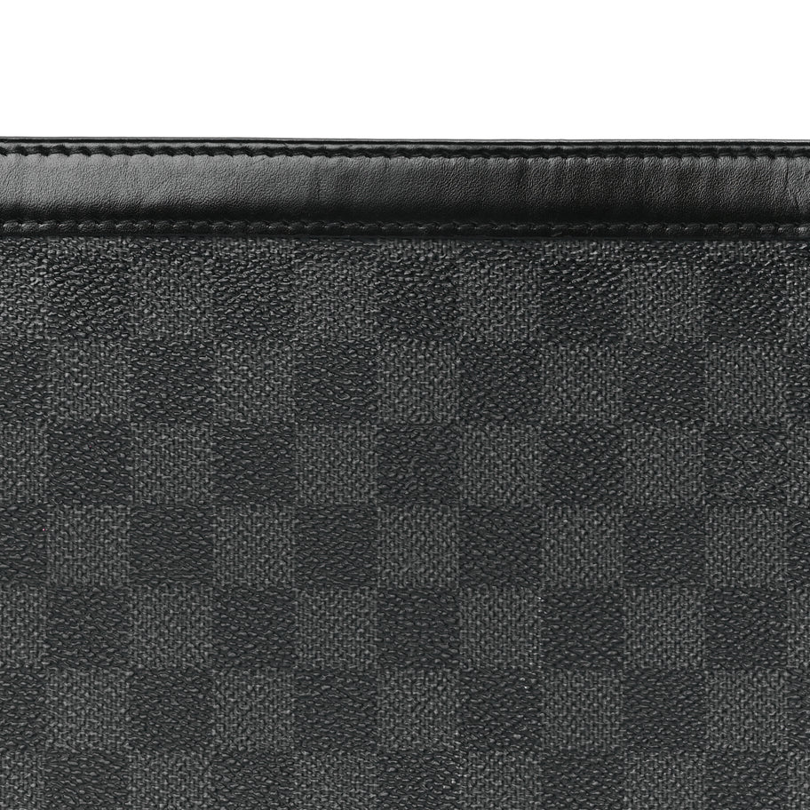 Louis Vuitton Damier Graphite Pochette Voyage MM Grey Image 3
