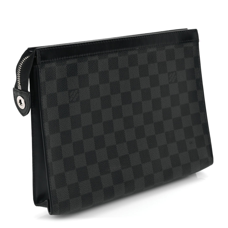 Louis Vuitton Damier Graphite Pochette Voyage MM Grey Image 4