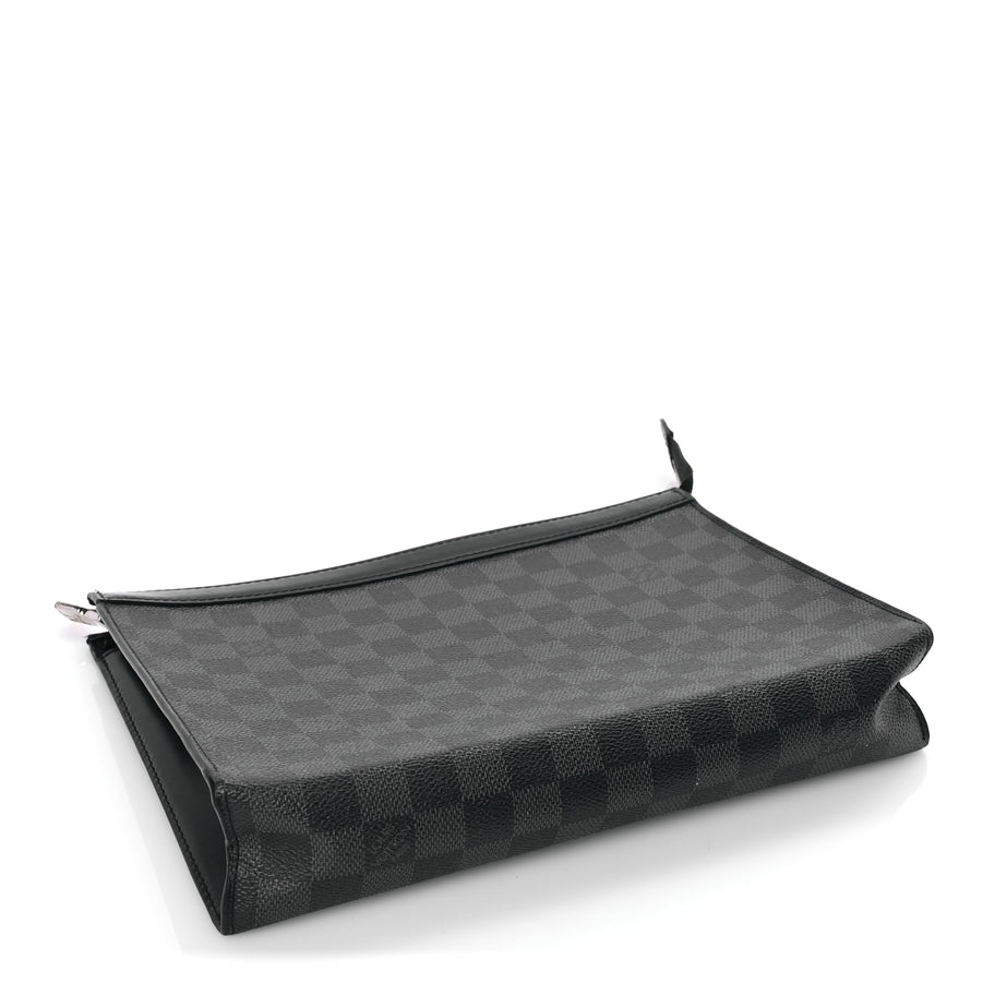 Louis Vuitton Damier Graphite Pochette Voyage MM Grey Image 5