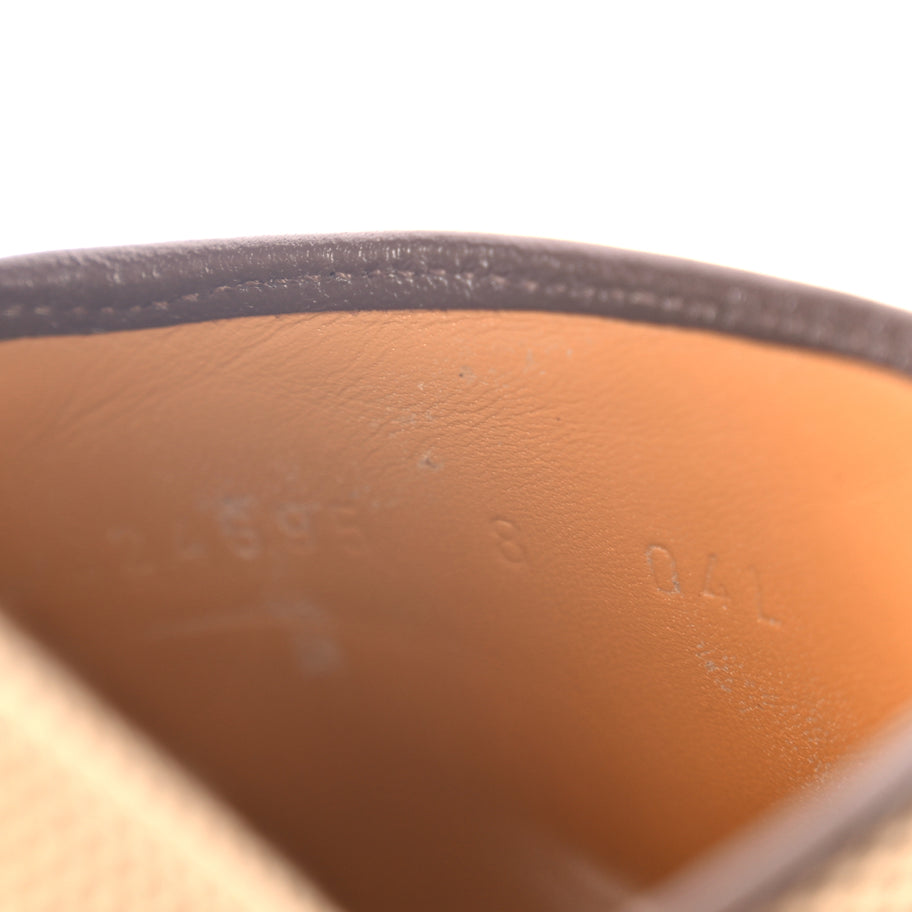 Gucci Monogram Jumbo GG Mens Slide Sandals 40 Camel Ebony Image 8