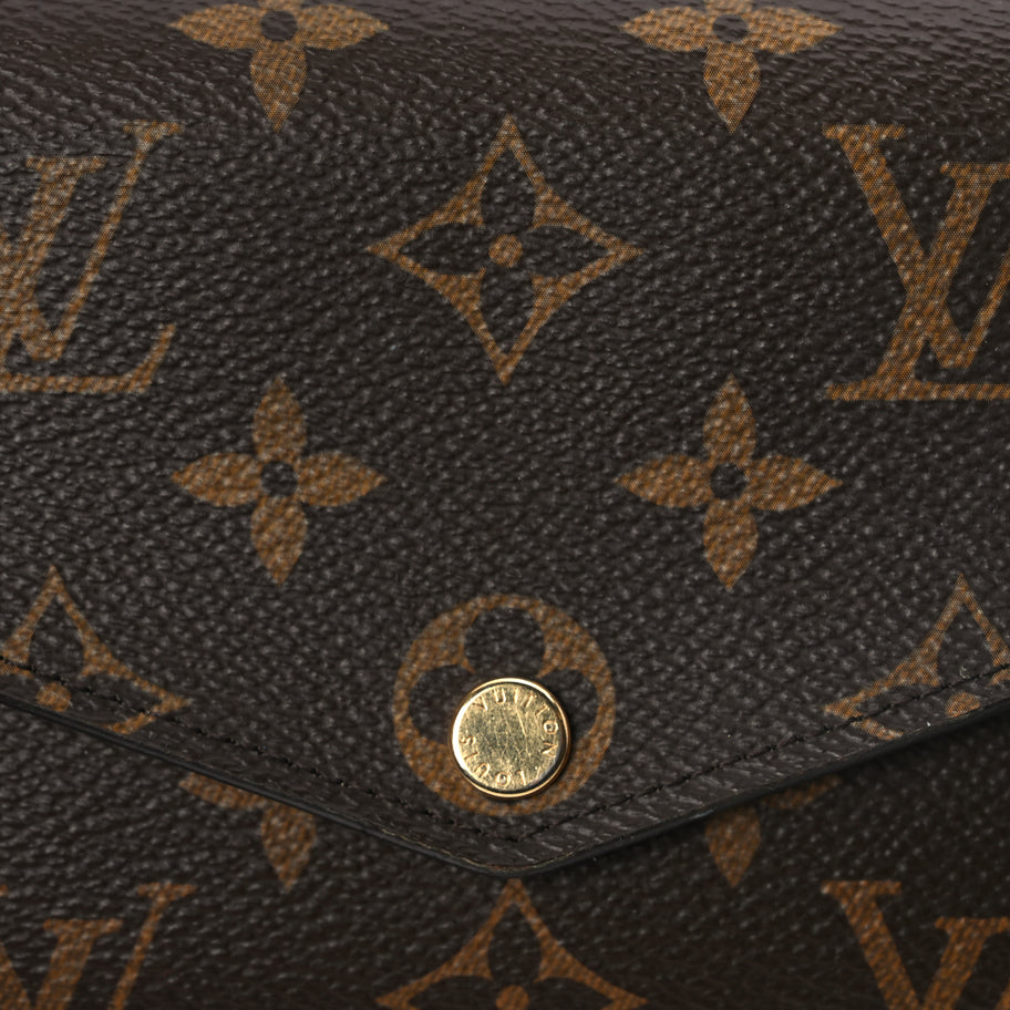 Louis Vuitton Monogram Sarah Wallet NM Rose Ballerine Image 7