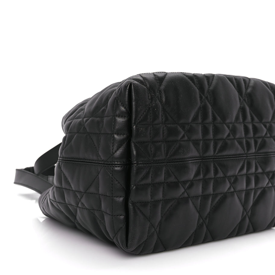 Christian Dior Calfskin Macrocannage Medium Toujours Black Image 8