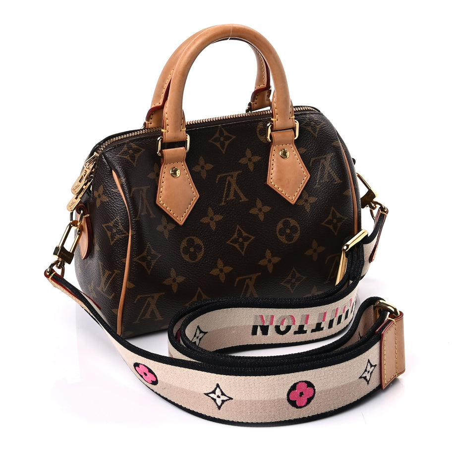 Louis Vuitton Monogram Speedy Bandouliere 20  Black Image 2
