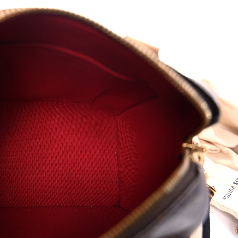 Louis Vuitton Monogram Speedy Bandouliere 20  Black Image 4