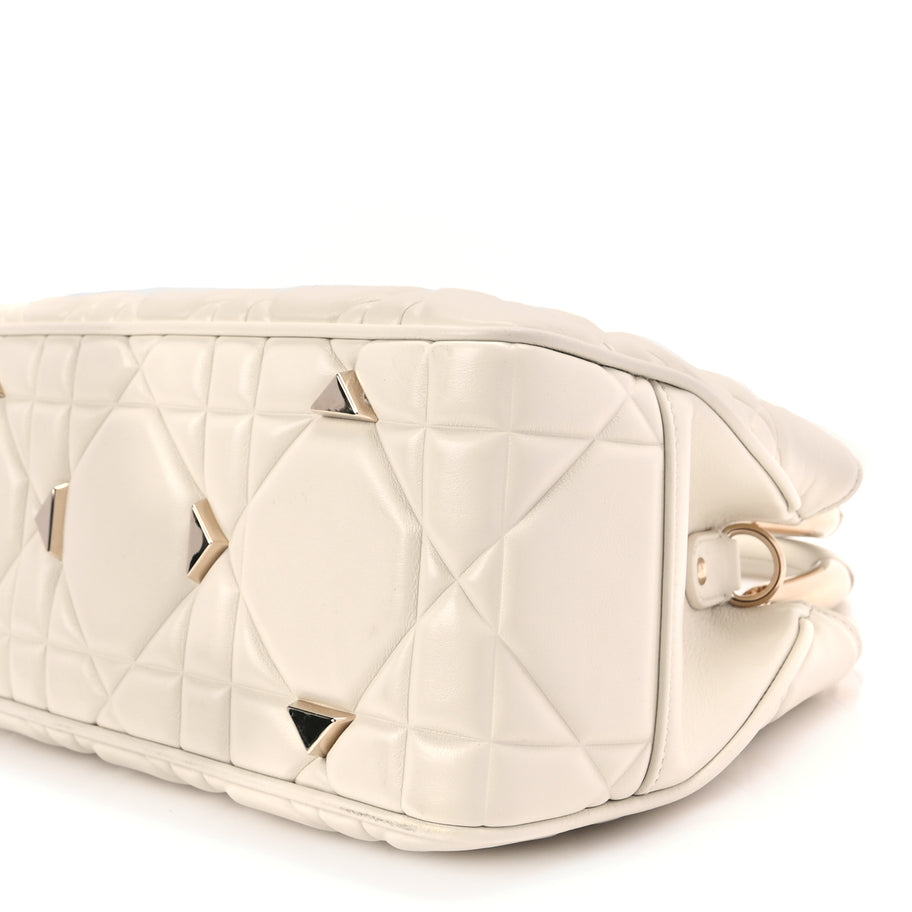 Christian Dior Calfskin Cannage Medium The Lady 95.22  White Image 8
