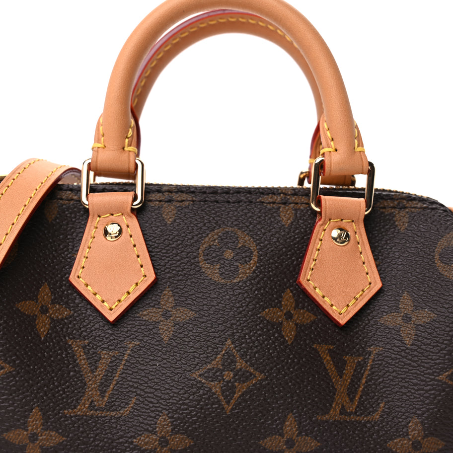 Louis Vuitton Monogram Nano Speedy Bandouliere Image 6
