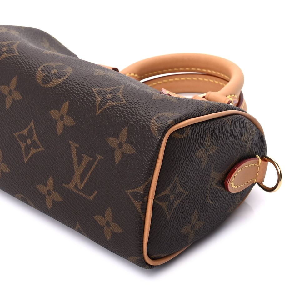 Louis Vuitton Monogram Nano Speedy Bandouliere Image 8