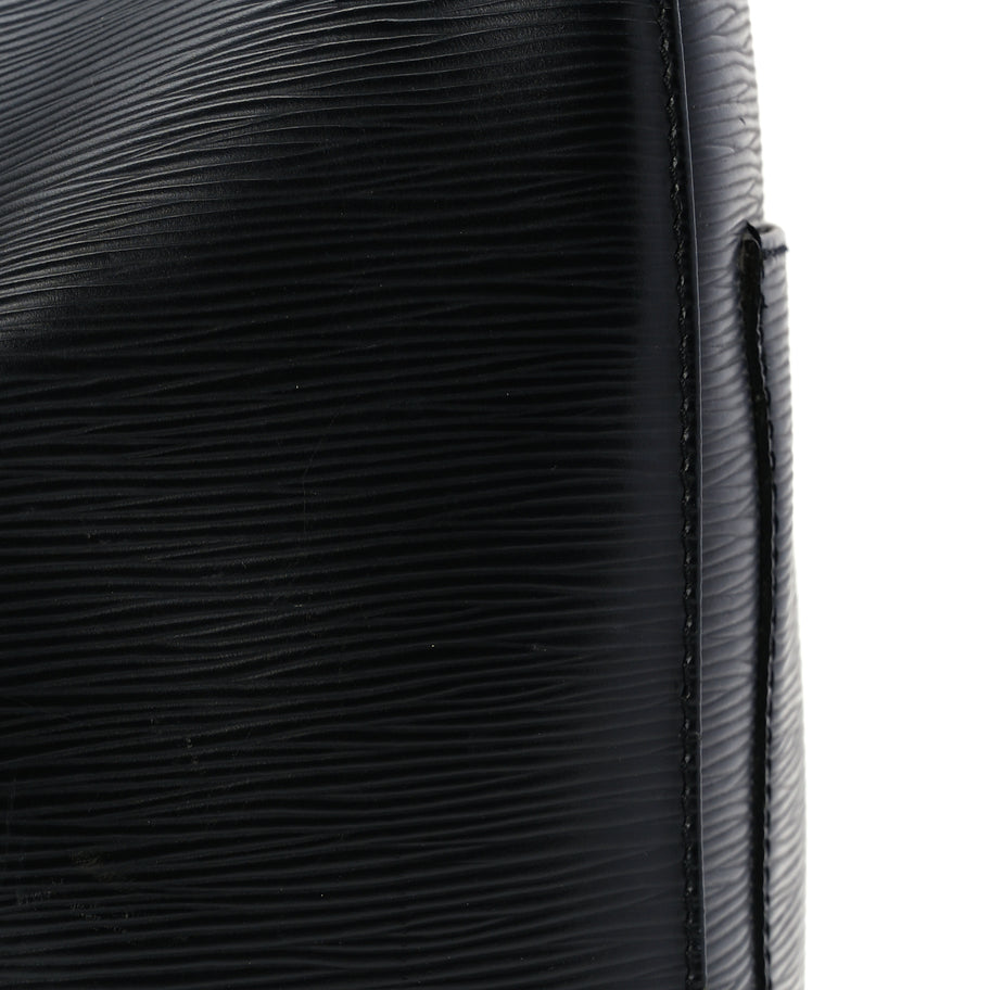 Louis Vuitton Epi Keepall 55 Black Image 6