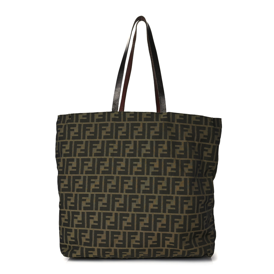 Fendi Zucca Tote Tobacco Image 1