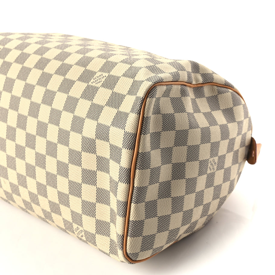 Louis Vuitton Damier Azur Speedy 30 Image 8