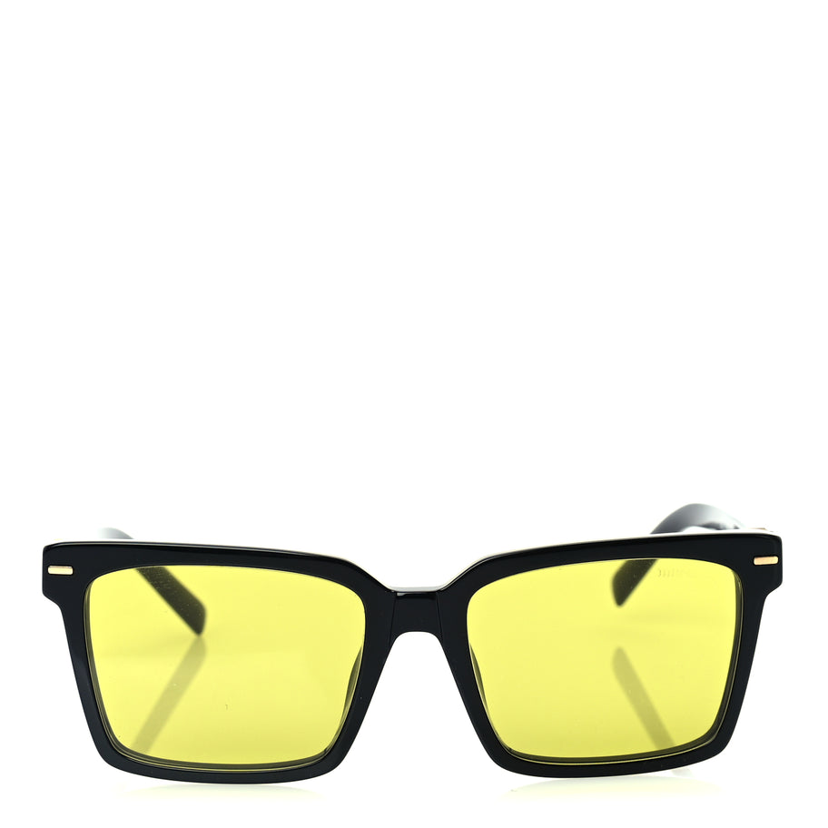 Miu Miu Acetate Square Sunglasses SMU 13Z  Black Image 2