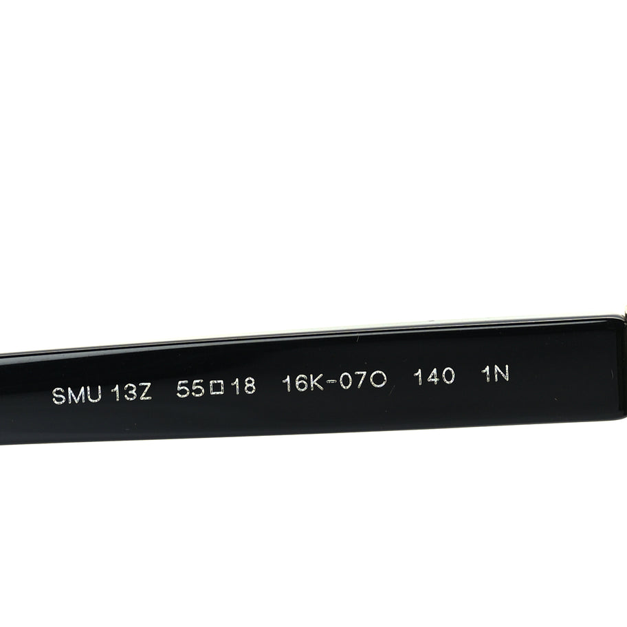Miu Miu Acetate Square Sunglasses SMU 13Z  Black Image 5