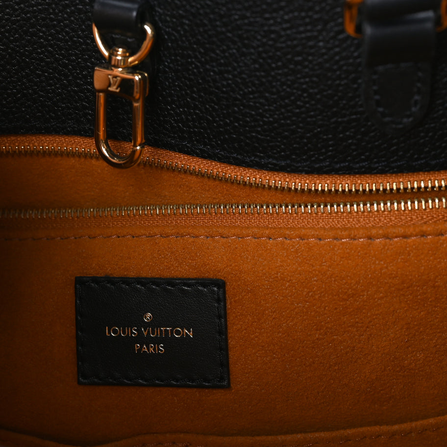Louis Vuitton Empreinte Monogram Giant Onthego MM Black Image 5