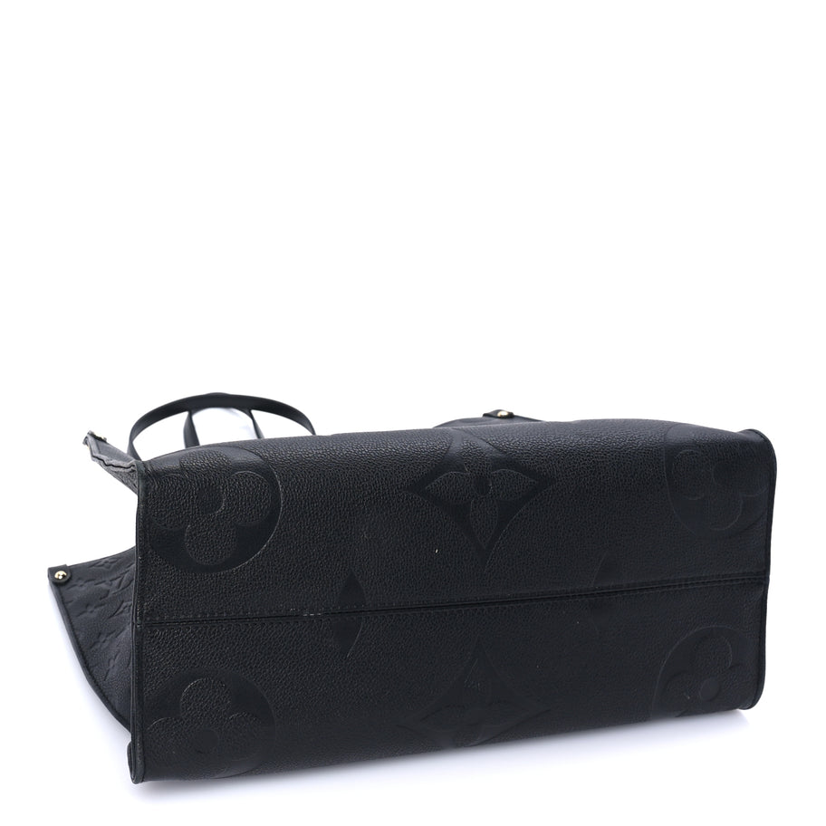 Louis Vuitton Empreinte Monogram Giant Onthego MM Black Image 7