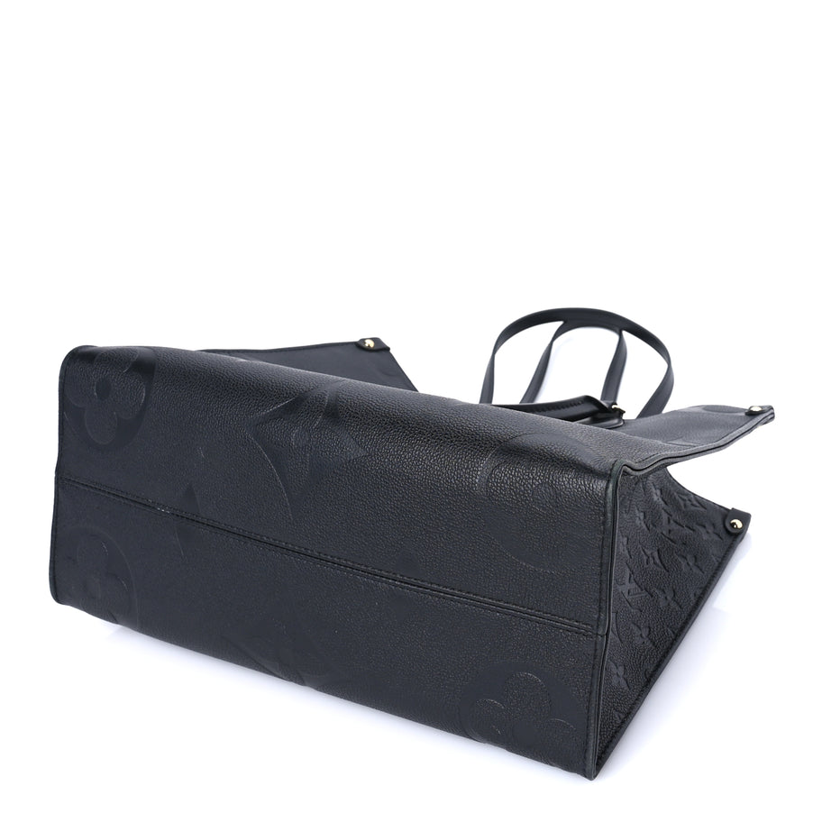 Louis Vuitton Empreinte Monogram Giant Onthego MM Black Image 8