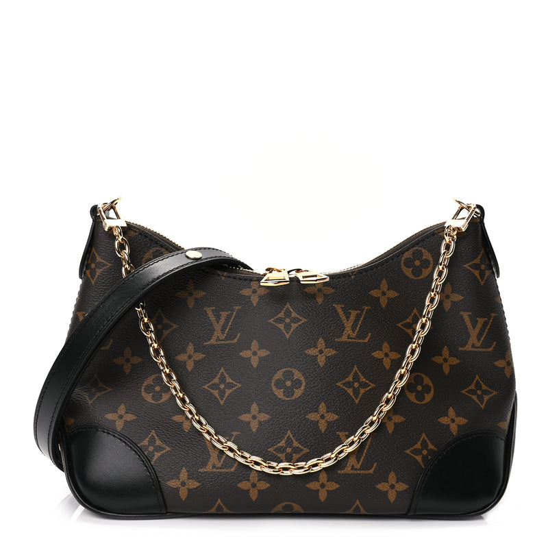  Louis Vuitton Monogram Boulogne NM  Black