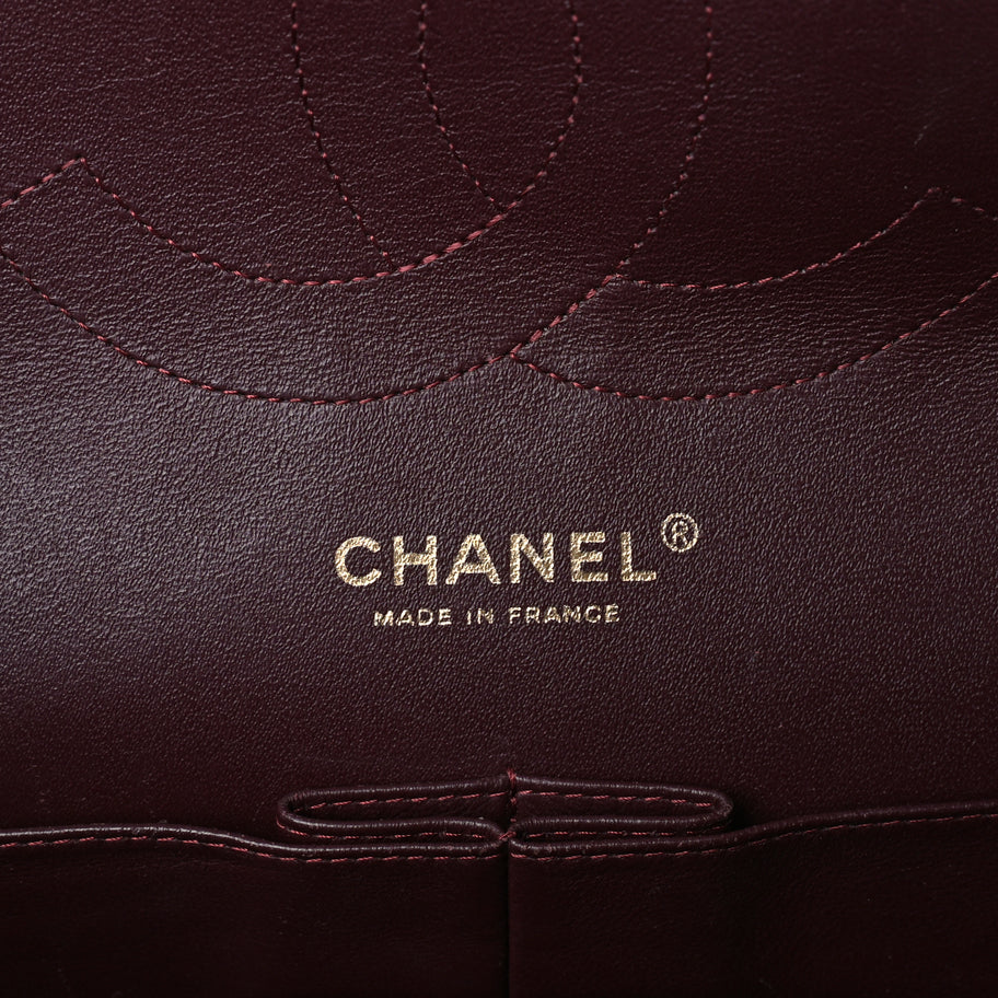 Chanel Lambskin Quilted Jumbo Double Flap Black Image 6