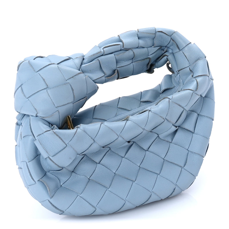  Bottega Veneta Nappa Intrecciato Candy Jodie Ice