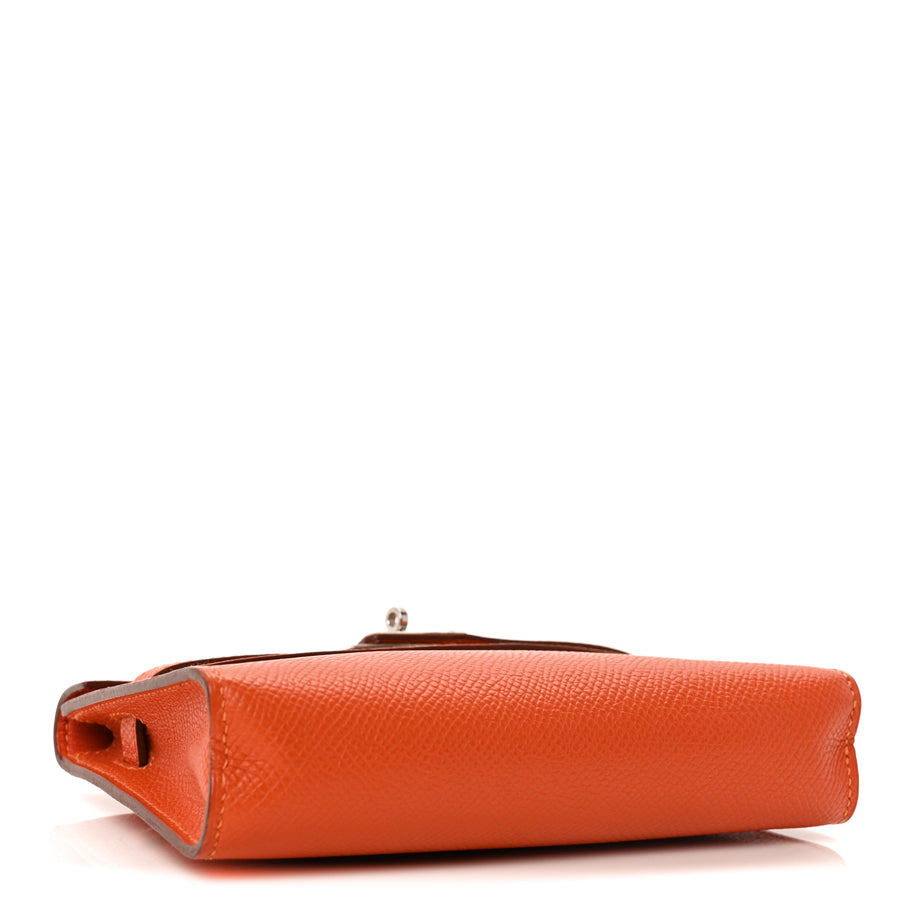 Hermes Epsom Micro Kelly 15  Feu Image 4