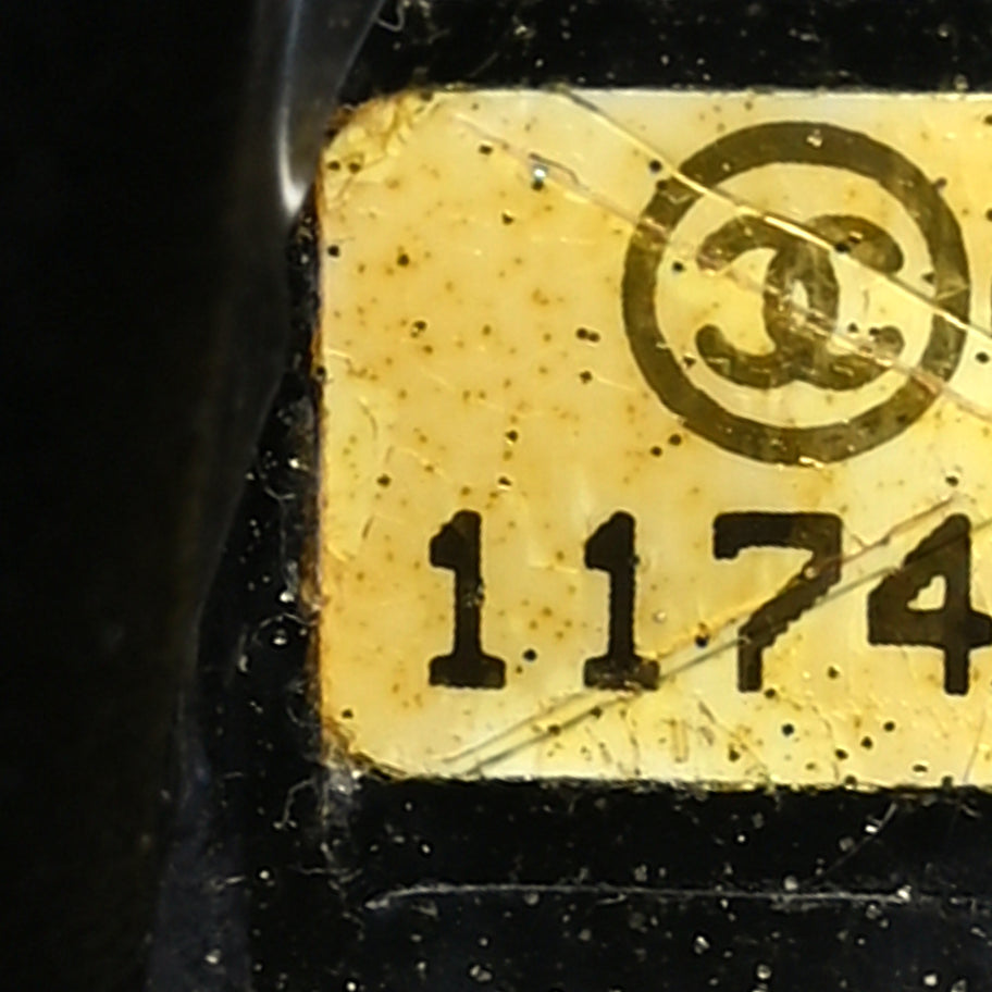 Chanel Sequin Medium Single Flap Dark Silver Image 6