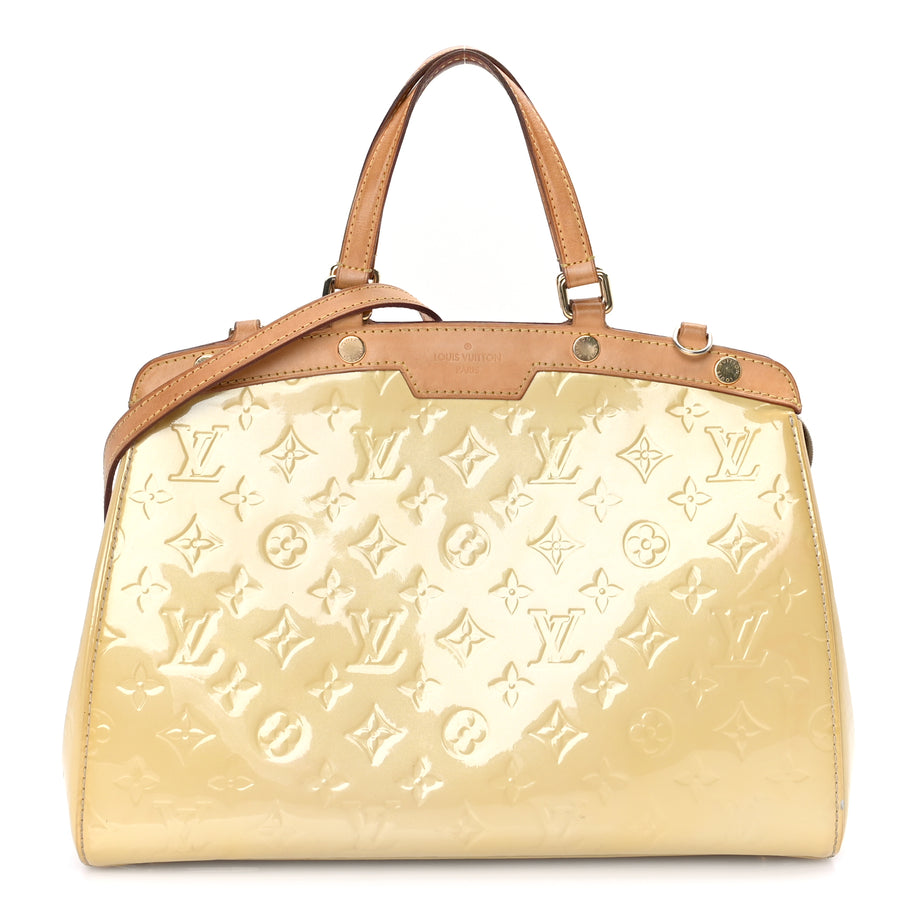 Louis Vuitton Vernis Brea MM  Blanc Corail Image 1