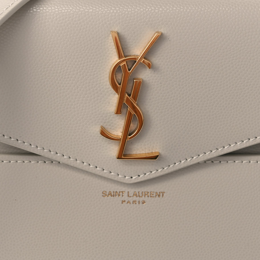Saint Laurent Grain De Poudre Small Uptown Tote Crema Soft Crema Soft Image 6